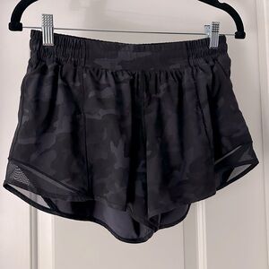 Black Camo Lulu Shorts